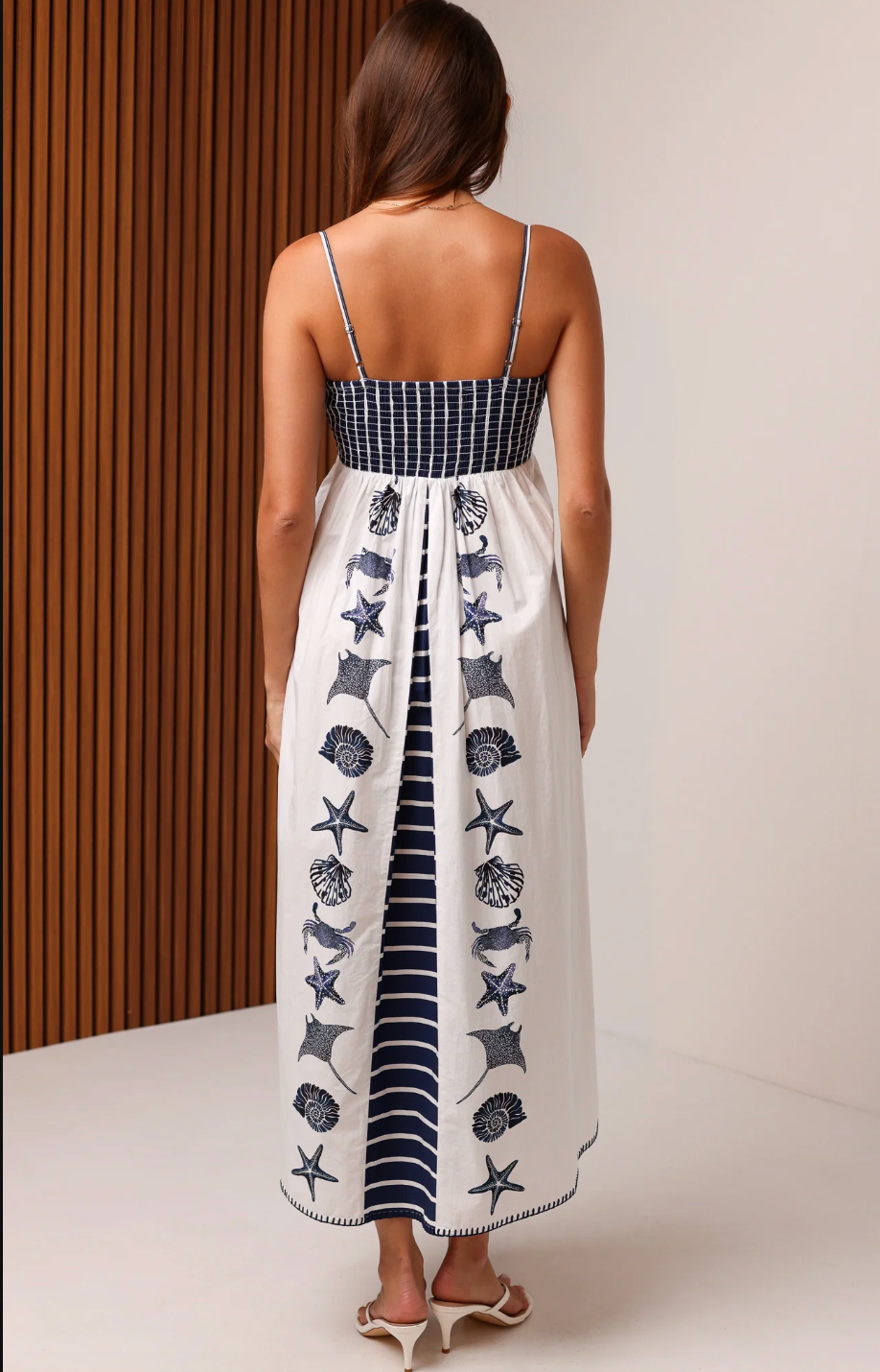 SPOTTED RAY DRESS