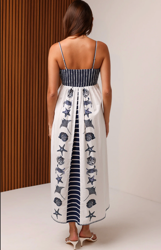 SPOTTED RAY DRESS