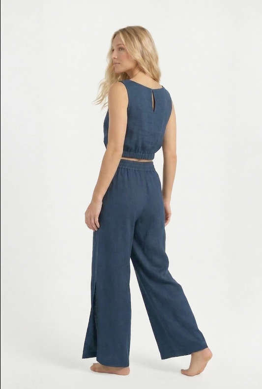 JEAN CROP TOP