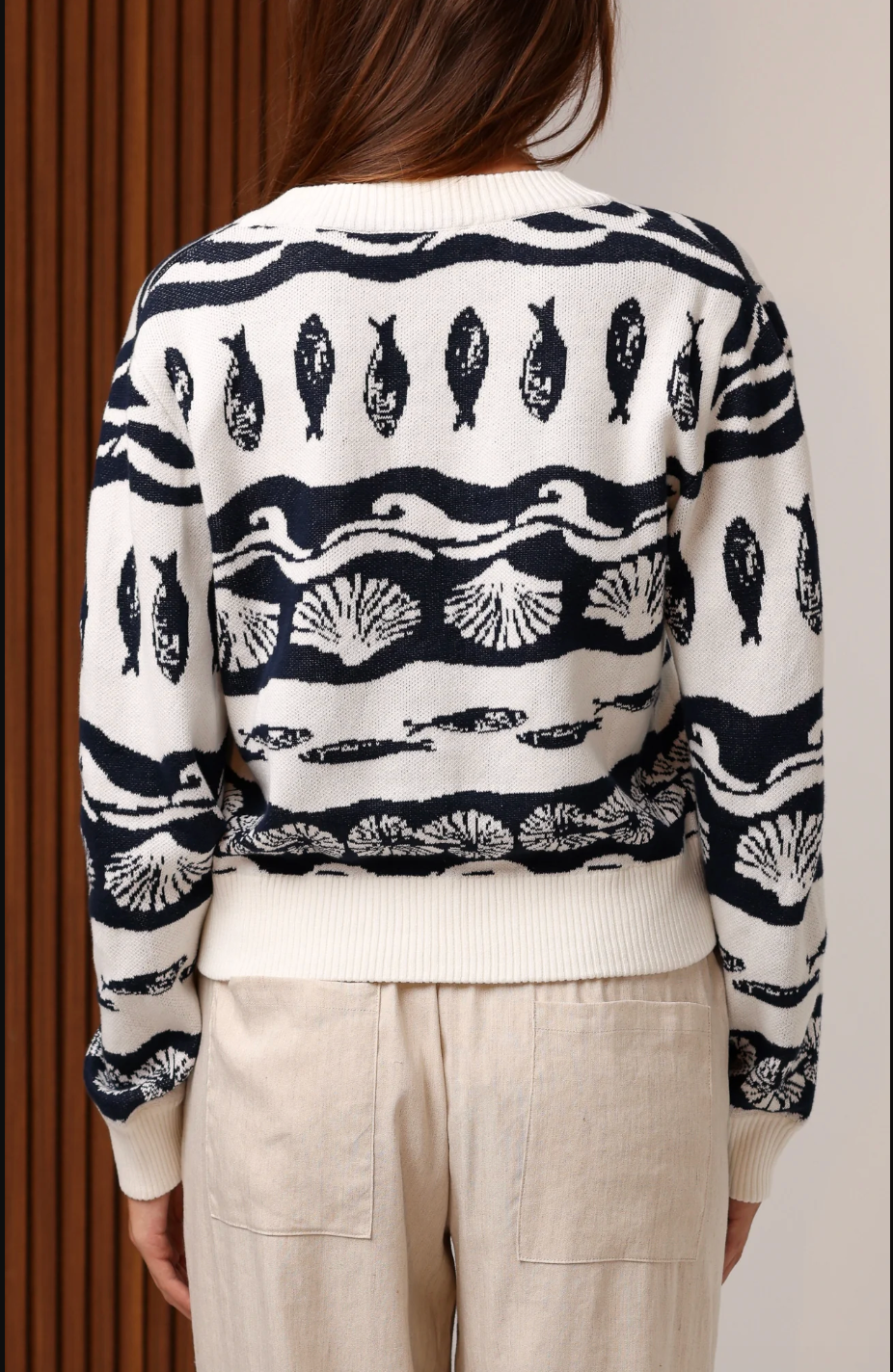 POCOMO INLET CARDIGAN SWEATER