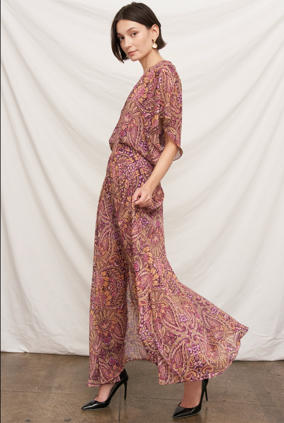 PURPLE EXCURSION DRESS