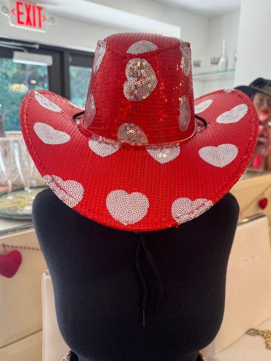 Valentine's Day Cowboy Hat
