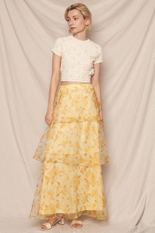 LEMON LAYER CAKE SKIRT
