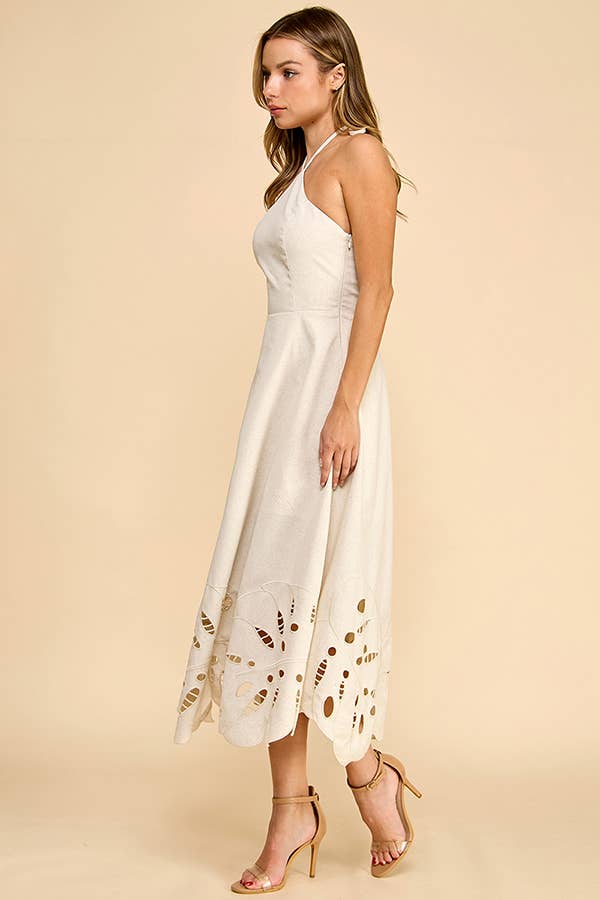 OAKLEY LINEN DRESS