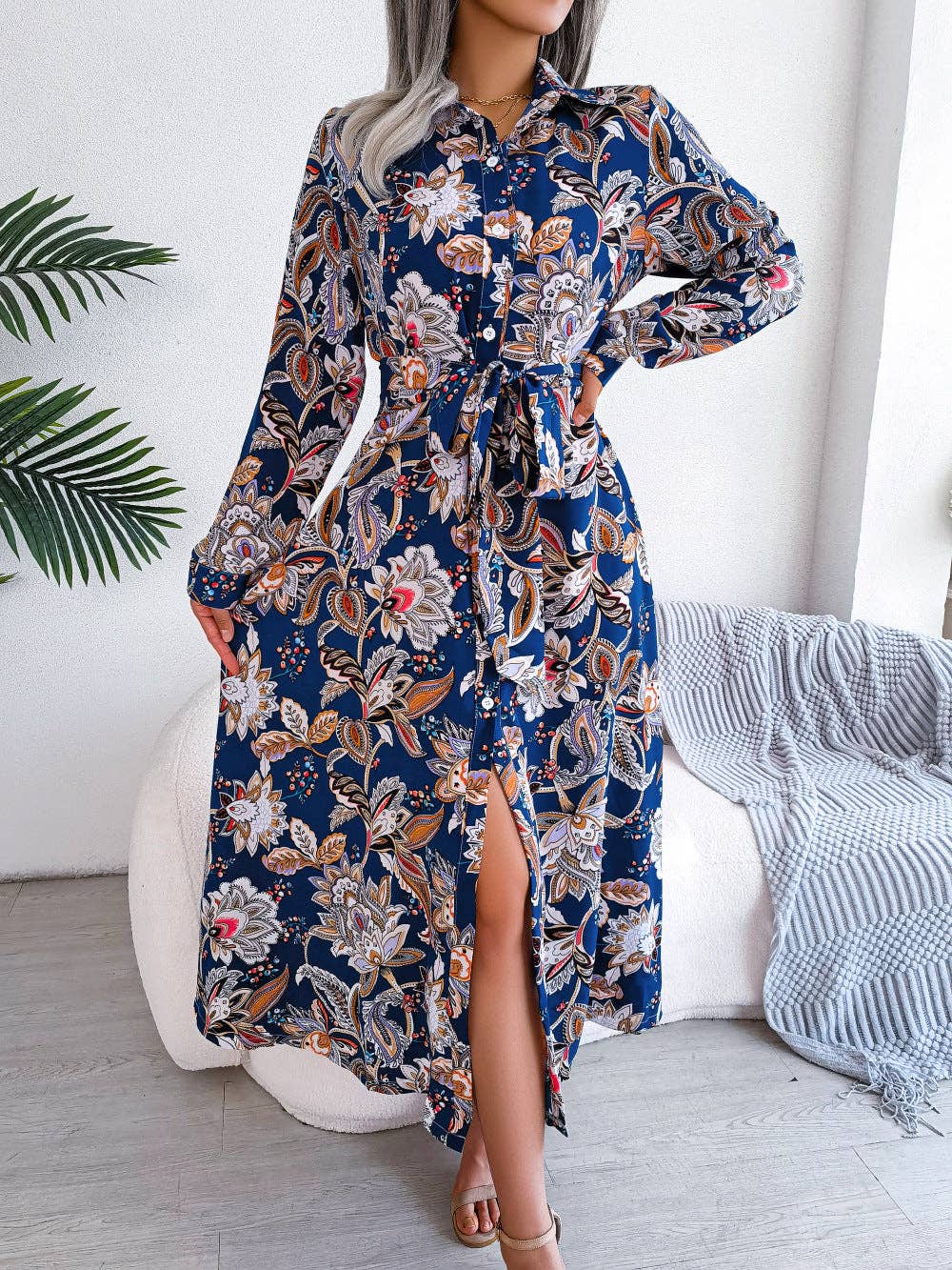 VANDERBILT FLORAL DRESS