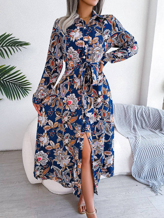 VANDERBILT FLORAL DRESS