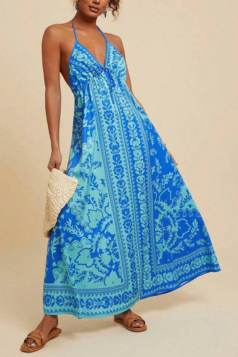 OCEAN WATER SUN DRESS