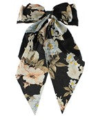 FENIA FLORAL HAIR BOW