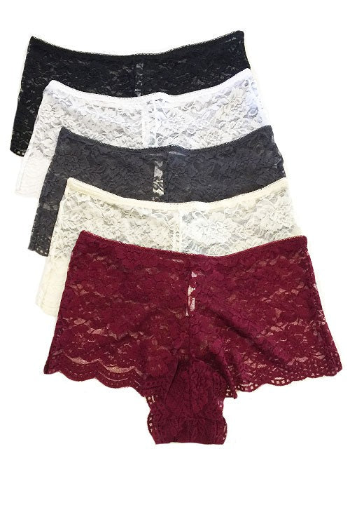 LACE CHEEKY PANTY