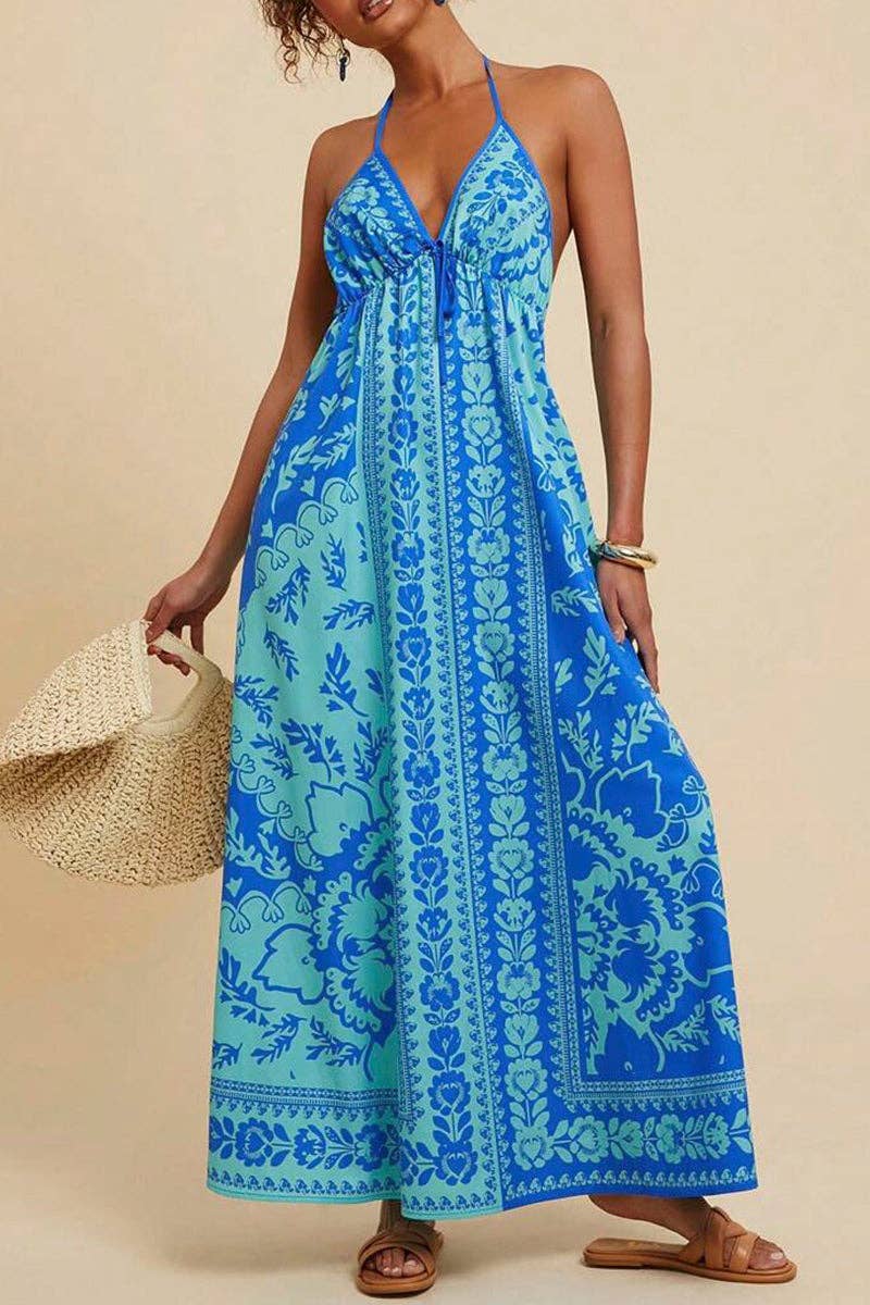 OCEAN WATER SUN DRESS
