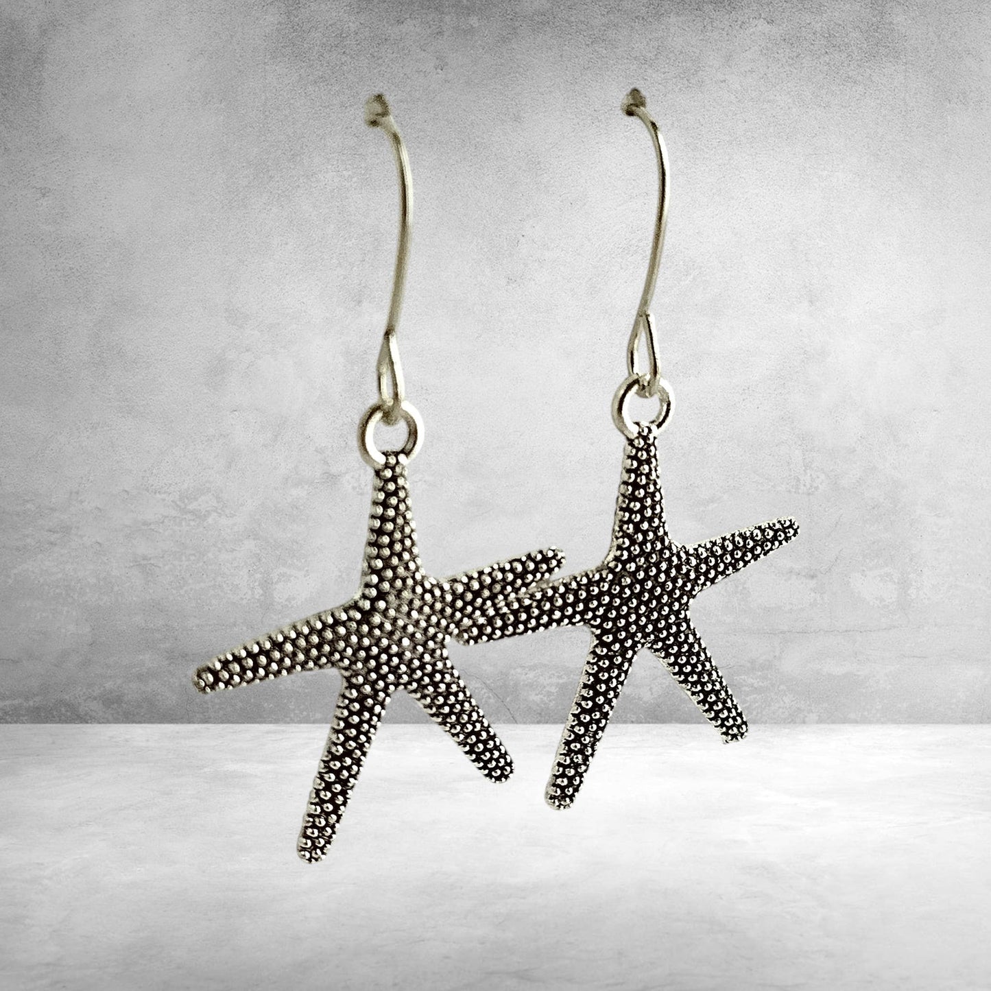 5 Star Starfish Earrings