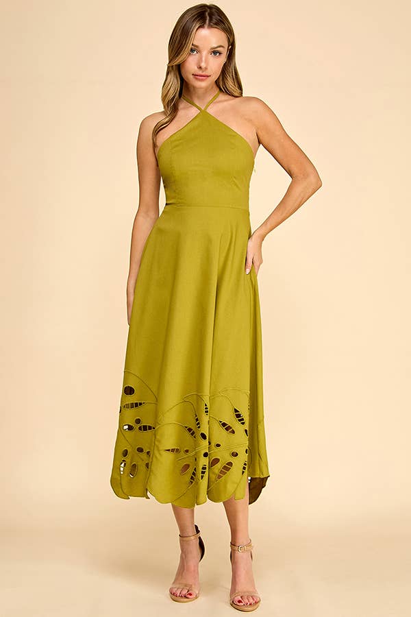 OAKLEY LINEN DRESS
