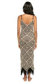 MICHA'S CROCHET MAXI DRESS