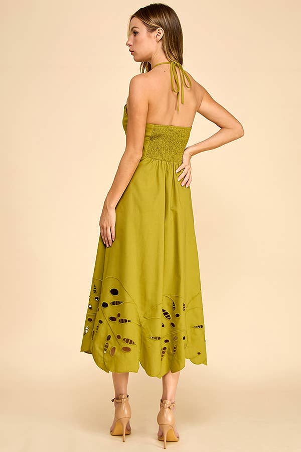 OAKLEY LINEN DRESS