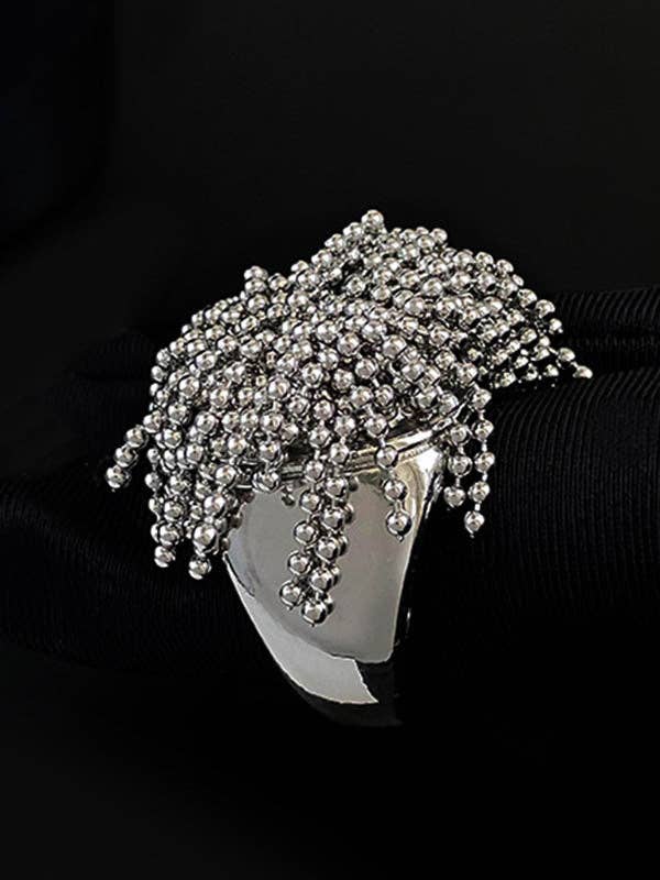 TASSLE FRINGE FIRECRACKER RING