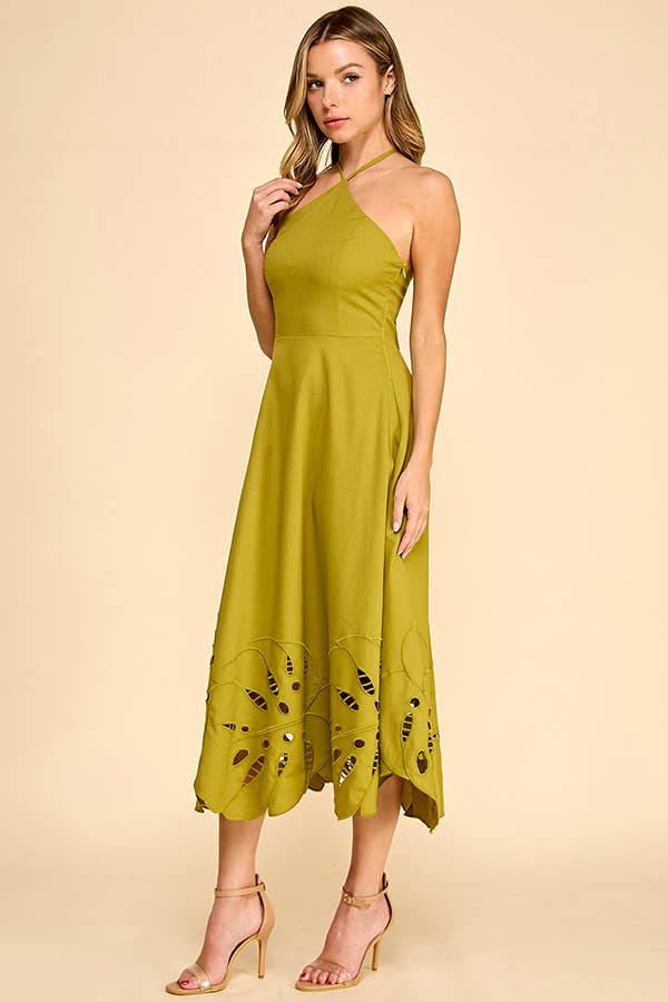 OAKLEY LINEN DRESS