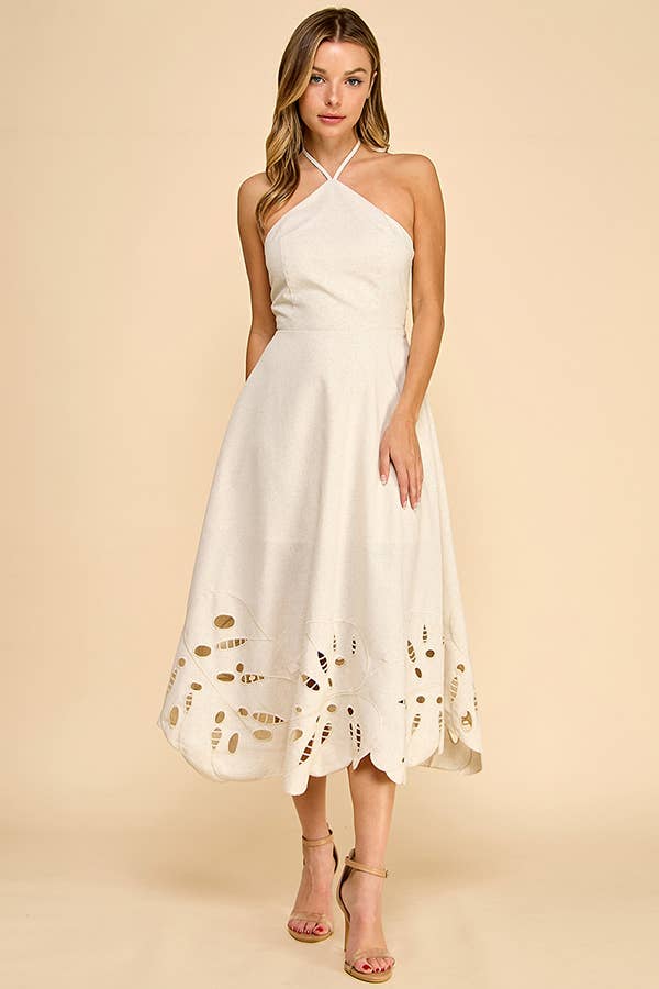 OAKLEY LINEN DRESS