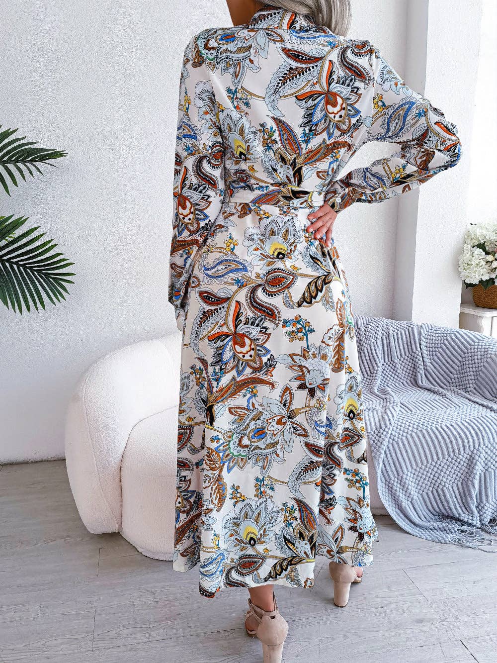 VANDERBILT FLORAL DRESS