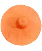 OVERSIZED BRIM FLOPPY STRAW HAT