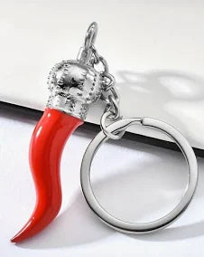 Italian Horn Key Ring