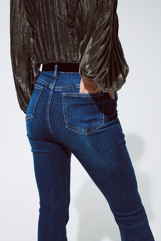 SILVER STAR SPANGLED JEANS