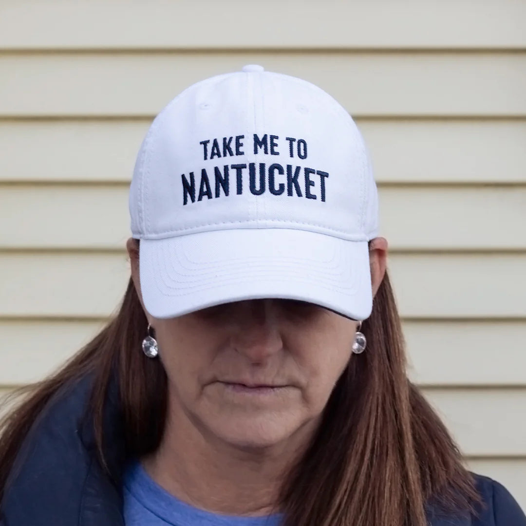 ELIN'S "TAKE ME TO NANTUCKET" BASEBALL HAT
