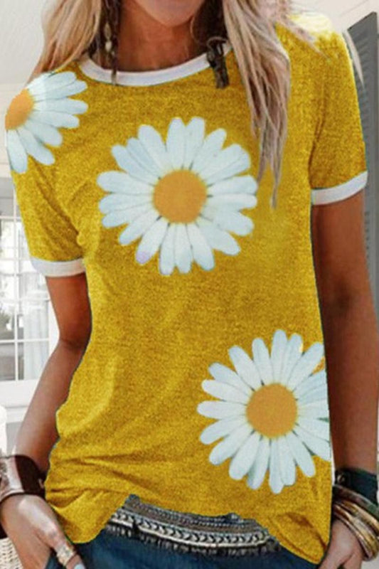 DAISY WINDOW BOX TEE-SHIRT